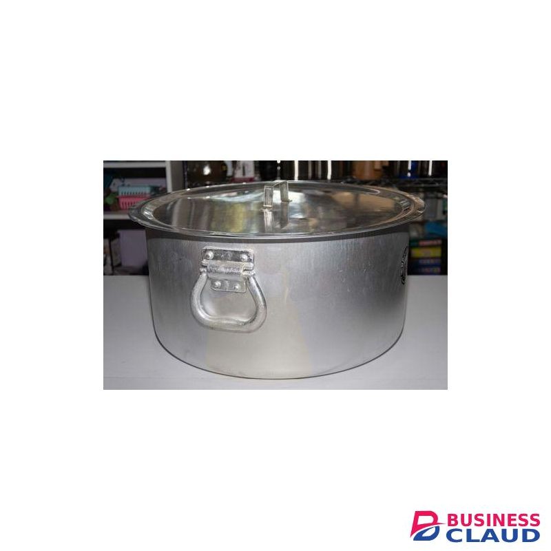 Chef Heavy Duty Aluminium Sufuria With Lid 120 Liters