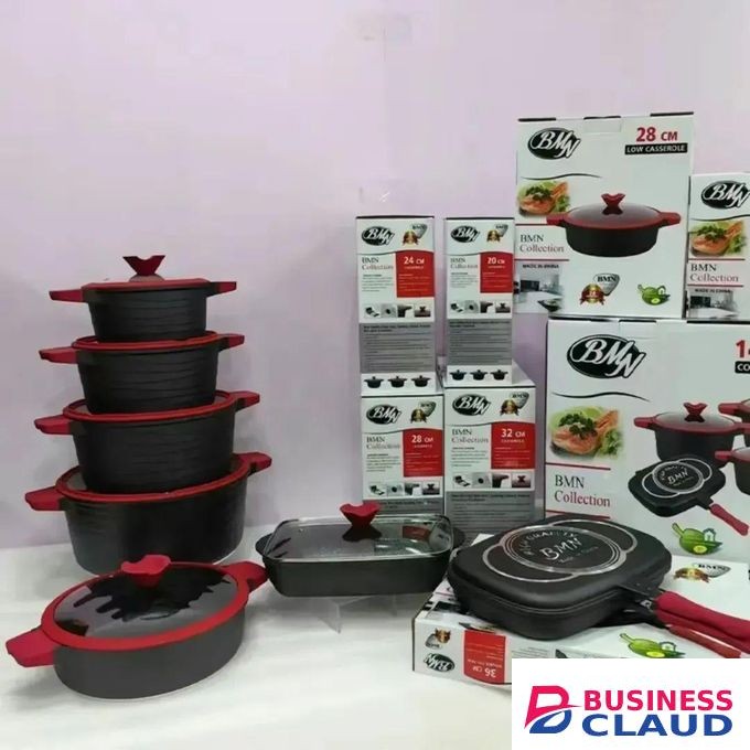 14Pcs Cookware Granite Set