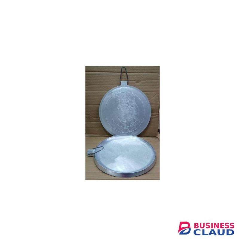 Jua kali non stick heavy duty stainless steel chapati pan.