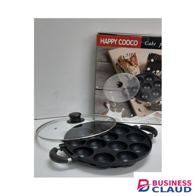 12Holes Non Stick Round For Vitumbua,scones,waffles & Cookies Maker