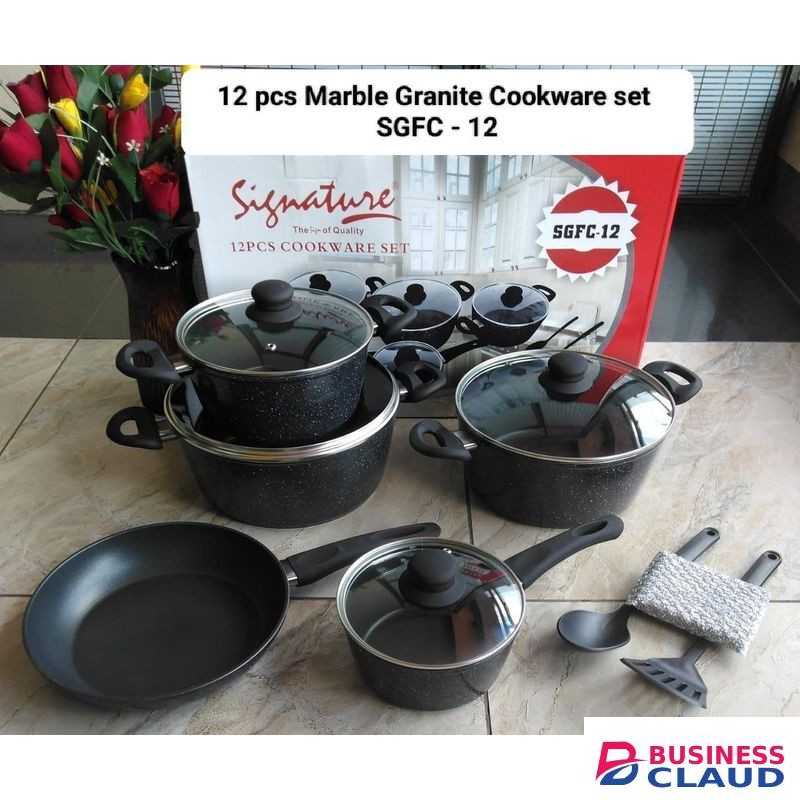 Signature 12pc Cookware Set