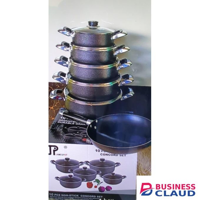 10 piece set cookware