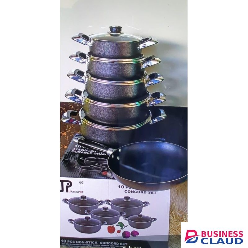 10 piece set cookware