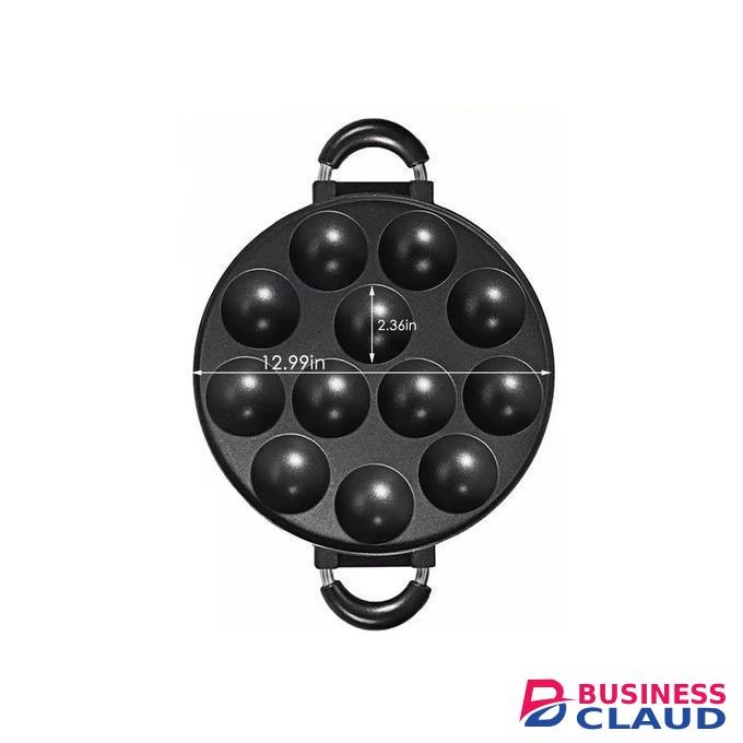 12-Hole Vitumbua Non-Stick Cooking Pan