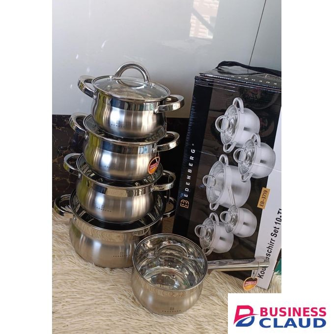 10pcs Stainless Cookware set