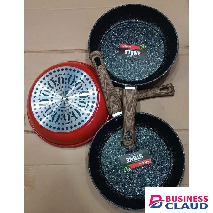 Stone 26cm Granite Nonstick Pan with Long Handle