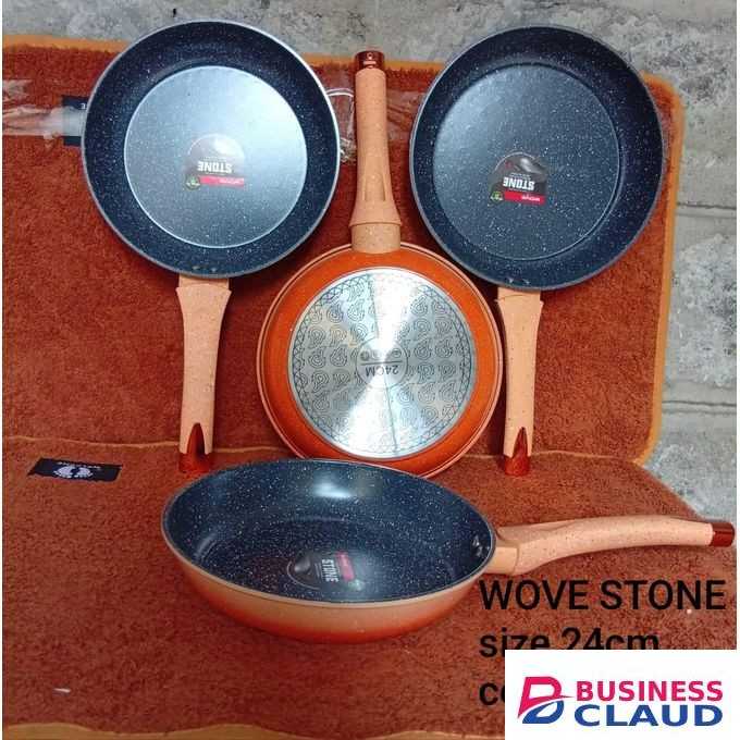 Wove stone pan 24cm