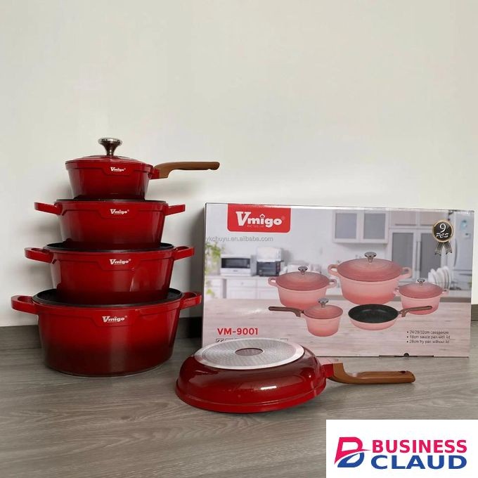 10-piece nonstick cookware set