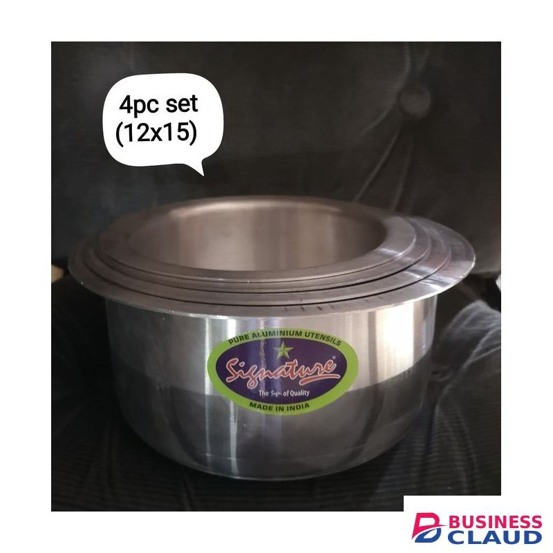 Signature 4PCS Heaviest Duty Cooking Sufurias.