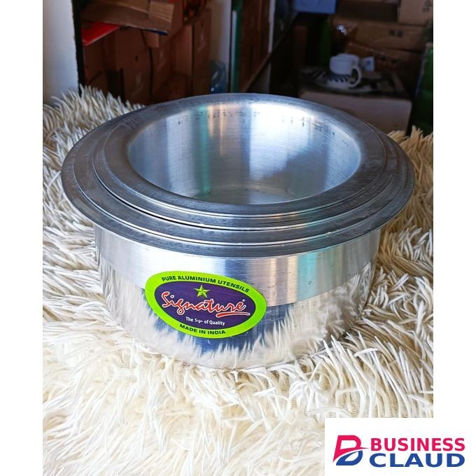 Signature Aluminium Sufurias Set – Premium Heavy-Gauge Cooking Pots (4-Piece Set)
