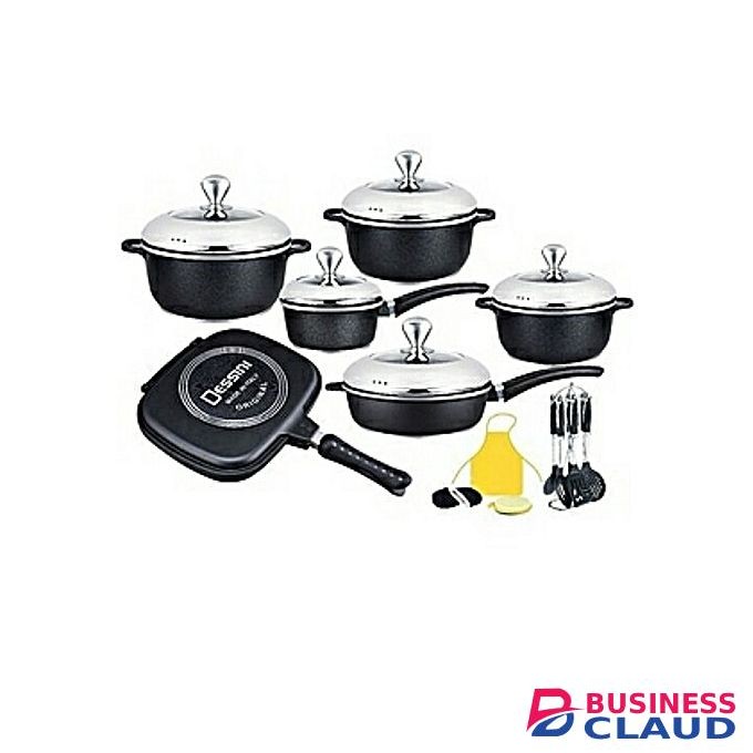 Dessini Non-Stick Cooking Pots Cookware Set - 23pcs