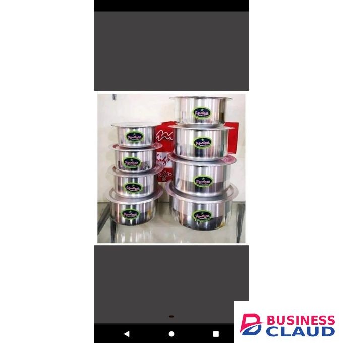 Signature 8pc sufuria alluminium