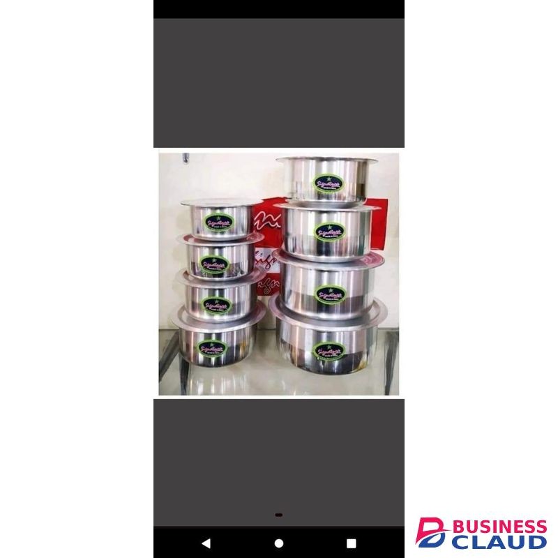 Signature 8pc sufuria alluminium
