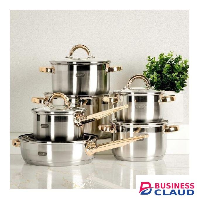 12PCS Induction Cookware Set (Sufurias) Premium quality and eco-friendly