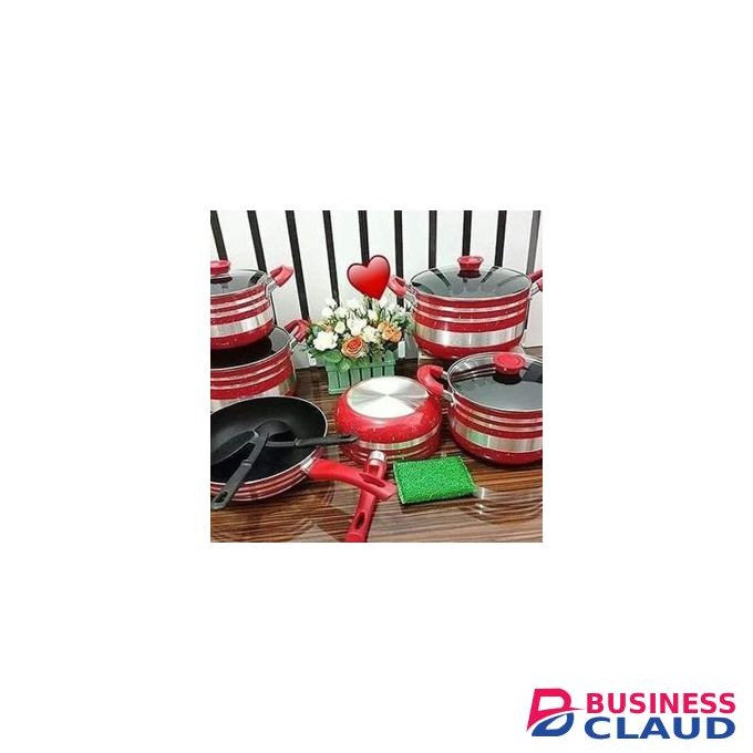 Yitong 12PCS Nonstick Cookware Set Plus Free Scouring Dish