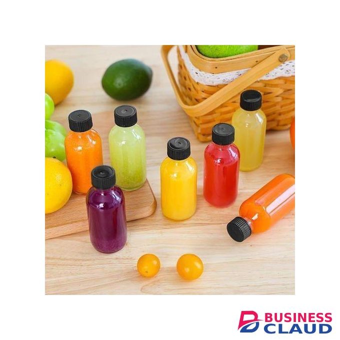 Kitchen Utensil 100ml Ginger Shot Bottle Shots Juice Oil Sauce Reusable - 6 pieces