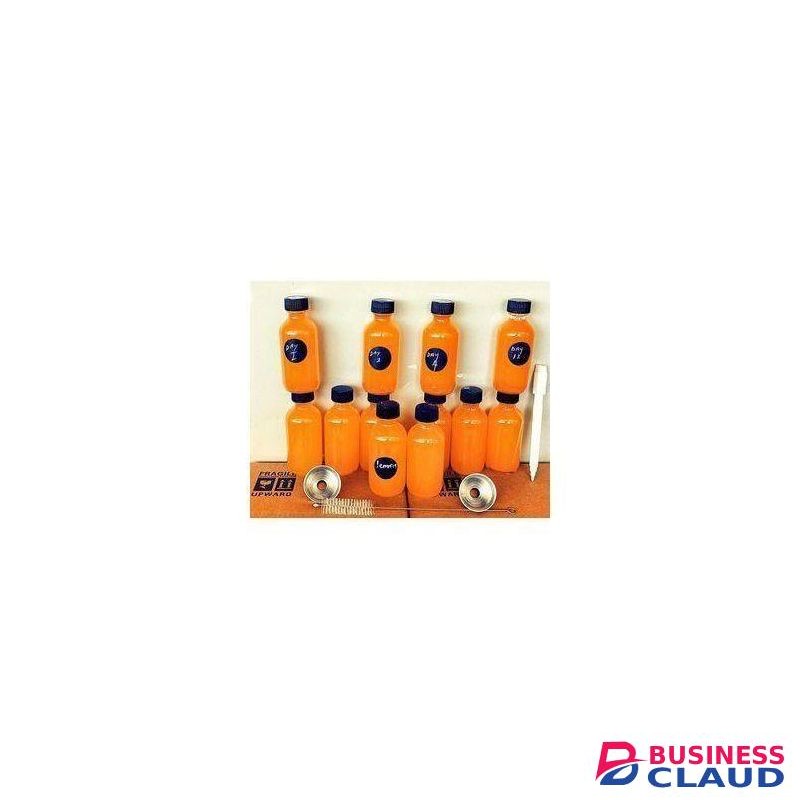 Home Kitchen Utensil Mini Glass Bottles 60ml Ginger Shot Bottle Shots Juice Oil Sauce Reusable - 6 pieces
