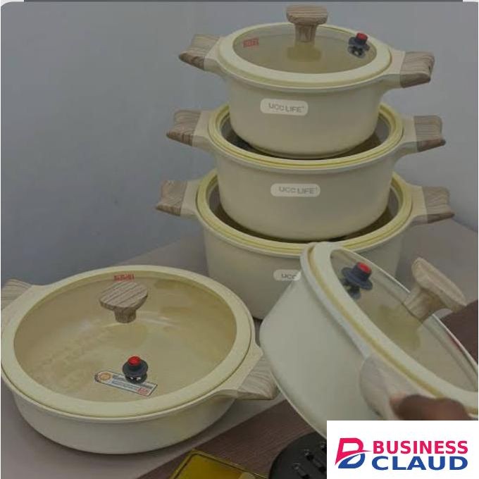 12pcs UCC life granite cookware sets