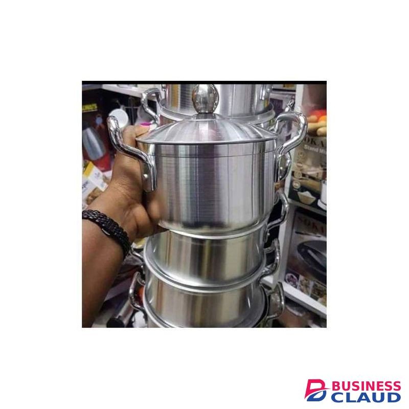 Aluminium Sufurias With Lids