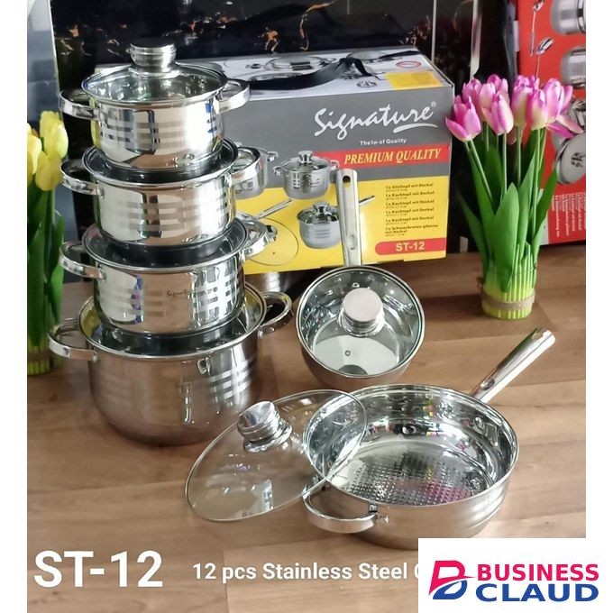 Signature 12Pcs Induction Based CookIng Pots