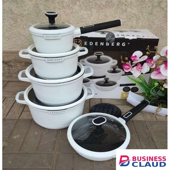 EDENBERG 12pc Granite Nonstick Cookware Set Heavy