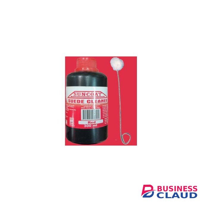 SUNCOAT Suede Cleaner Red