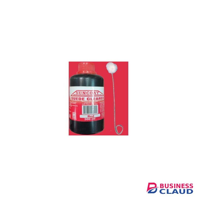 SUNCOAT Suede Cleaner Red
