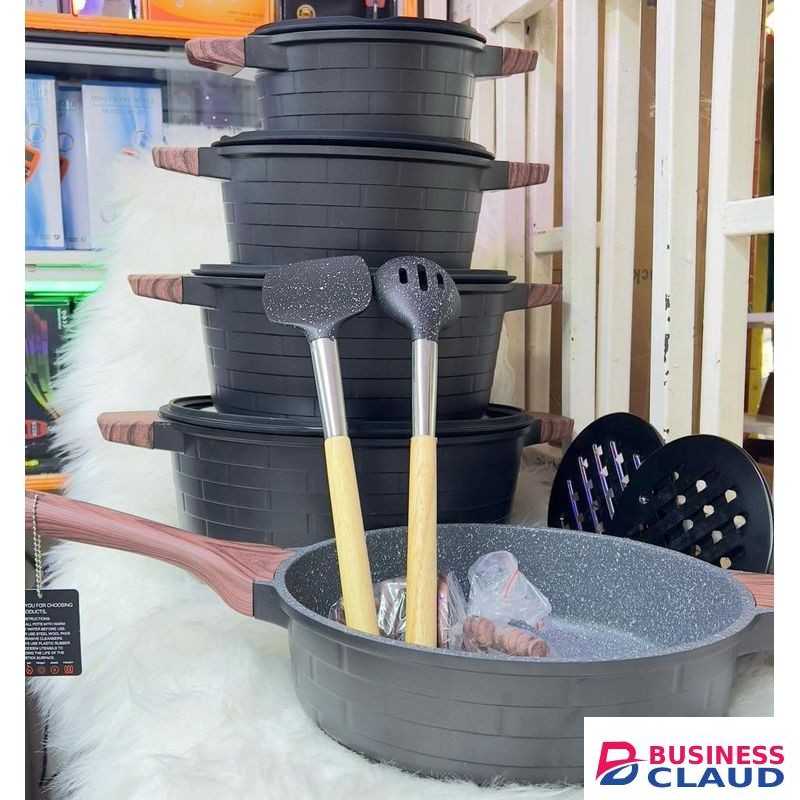 Block Black 13pcs Nonstick Cookware Set