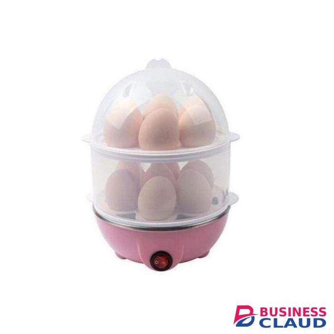 Electric Egg Boiler - 14 PCs electric Egg Steamer and Poacher