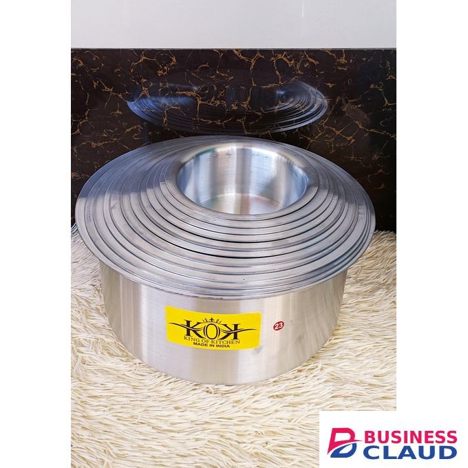 12 Pcs Aluminum Sufurias Without Lids
