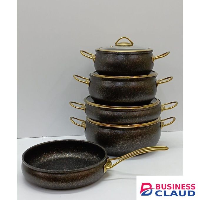 10 pcs Ambery granite cook ware set