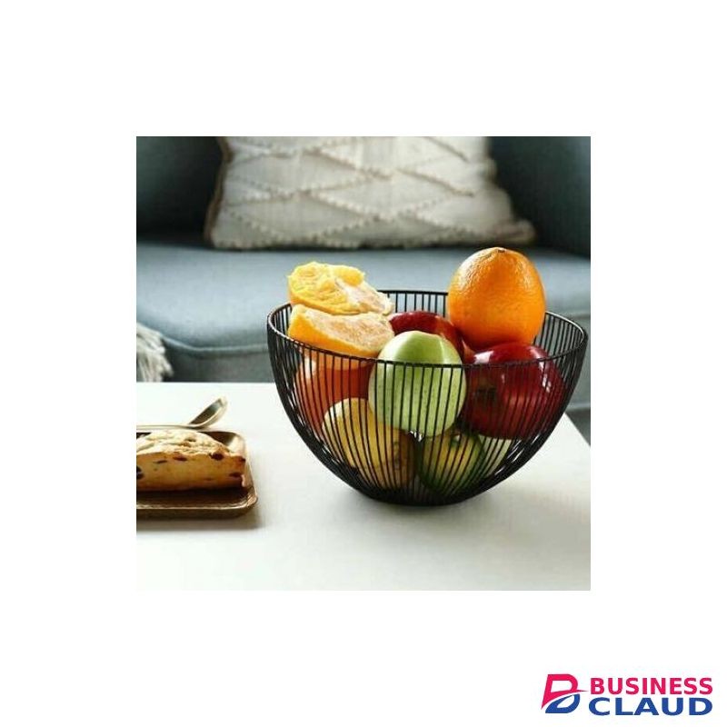 Fruit Bowl Basket Holder Fruit Rack - Stainless