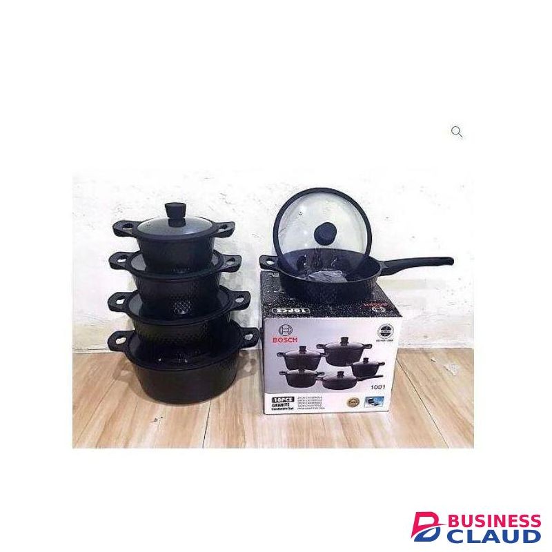 10pcs Long Diamond Cookware Set