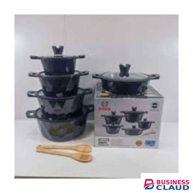 10pcs Long Diamond Cookware Set