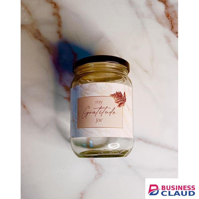 Marble Gratitude Jar