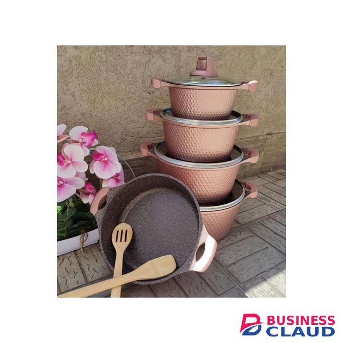 12 pieces unique granite cookware ware set