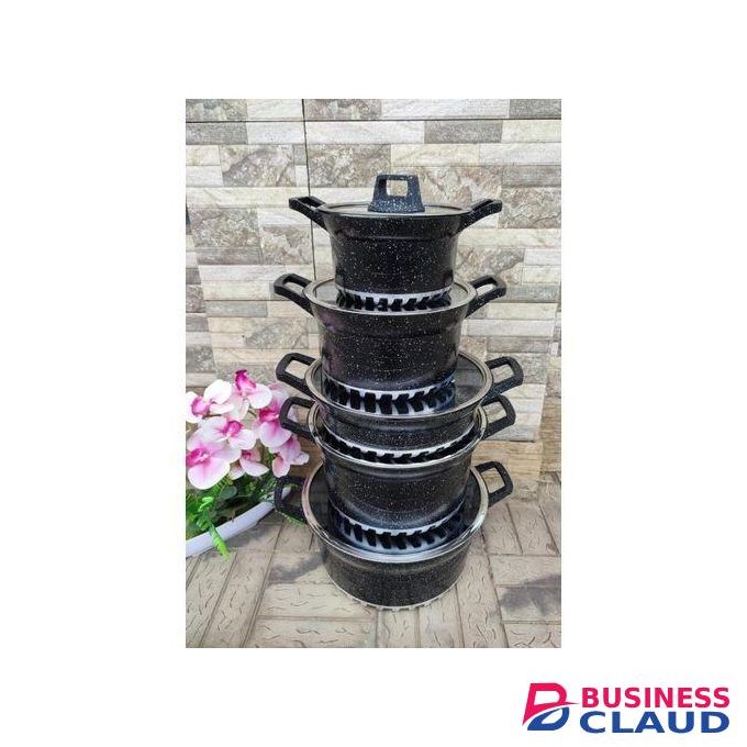 Share this product Bosch 10pcs Granite Coated Cookware (sufuria)