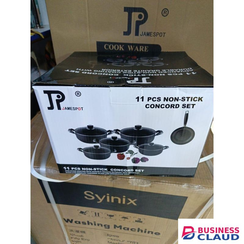 11-Piece Heavy Duty JP Non-Stick Cookware Set Cook Smarter, Serve Better