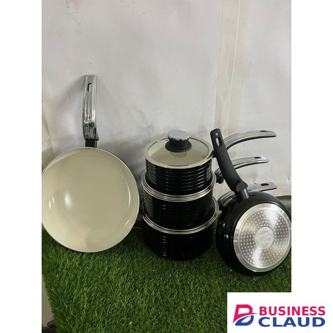Swan Retro 5 Piece Pan Set