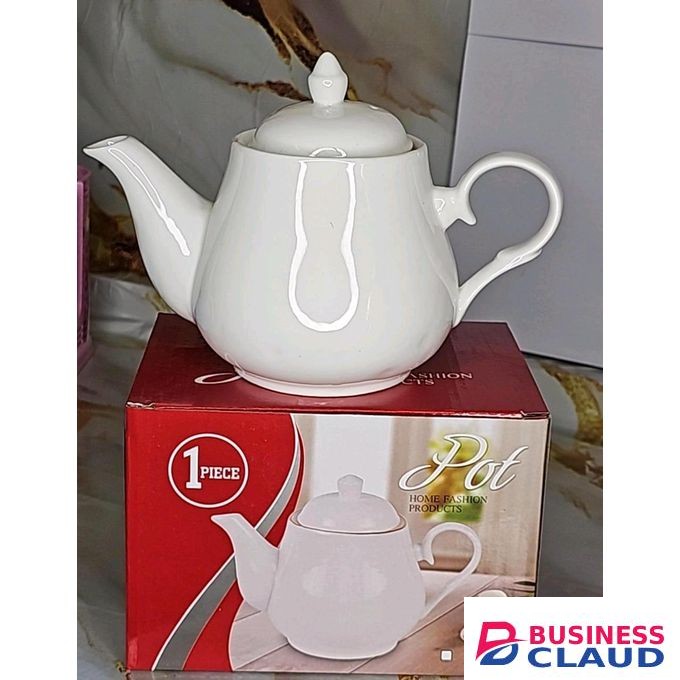 1 litre shiny & smooth lining ceramic tea kettle