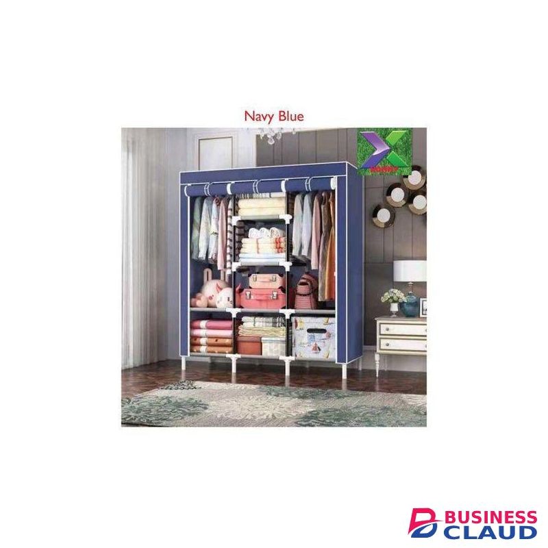 Luxury Wooden Wardrobe – Well-Crafted 3-Column Closet, Stylish, Durable & Perfect for Modern Home Storage (High Quality Finish)