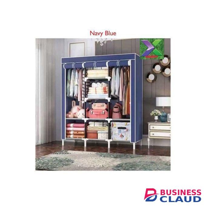 Luxury Wooden Wardrobe – Well-Crafted 3-Column Closet, Stylish, Durable & Perfect for Modern Home Storage (High Quality Finish)