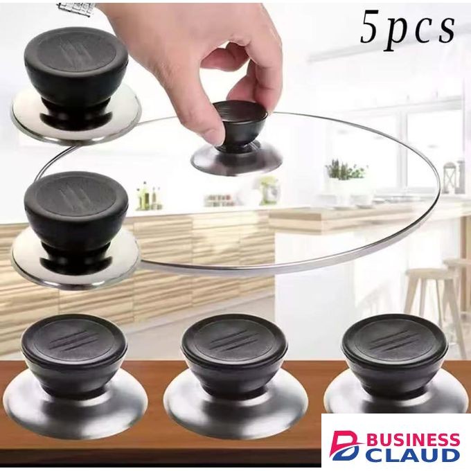 Limitless Universal Pot Cover Tops – Silicone Lid Knobs (Set of 3)