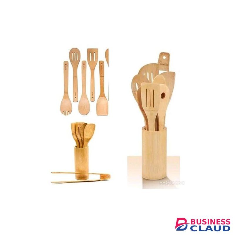 Wooden Cooking Stick/Mwiko Set