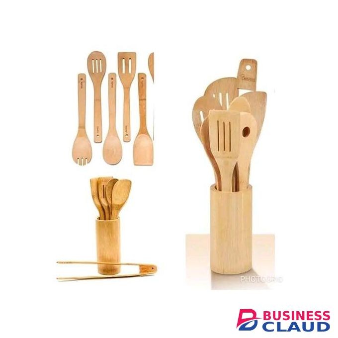 Wooden Cooking Stick/Mwiko Set
