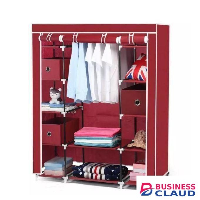stainless 3 Column Portable Wadrobe