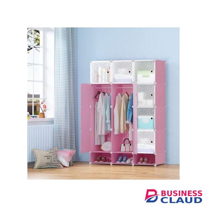 Best Quality Portable 3-Column Plastic Wardrobes. Classy