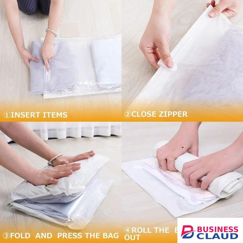 10 Peaces Travel Clothes Organizer/Clothes Compressor