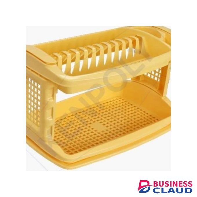 Kenstar QUALITY 4 Tier Dish Rack Plastic