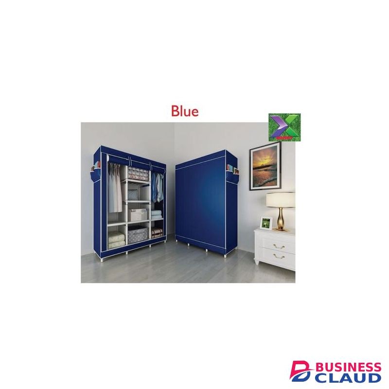 DIY Very Strong Portable 3 Column Wardrobe Quality Fabric
